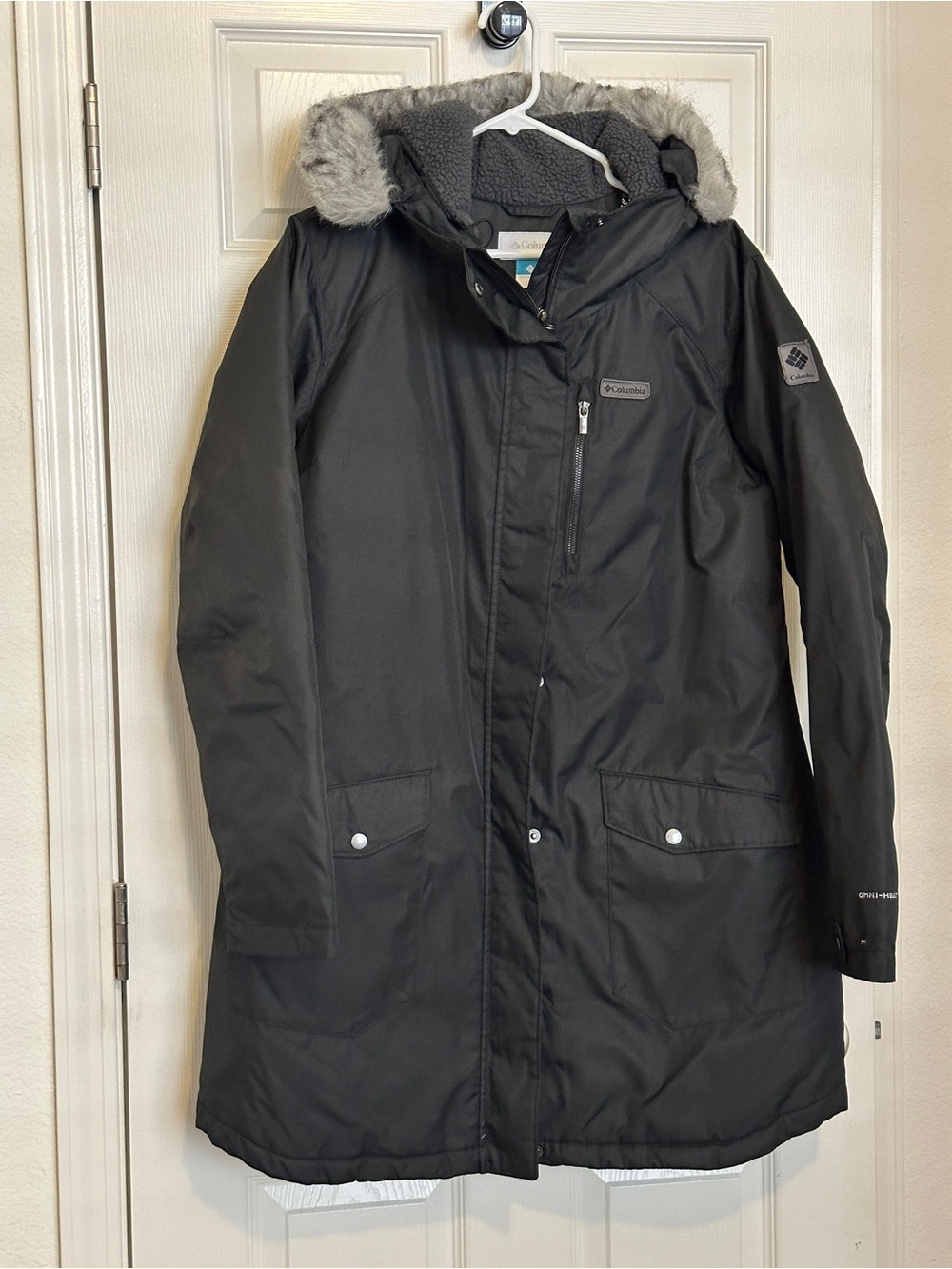Columbia Suttle Mountain Long Insulated Jacket Womens XL Preowned Good
